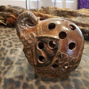 Hankya Inc Ceramic Elephant tealight